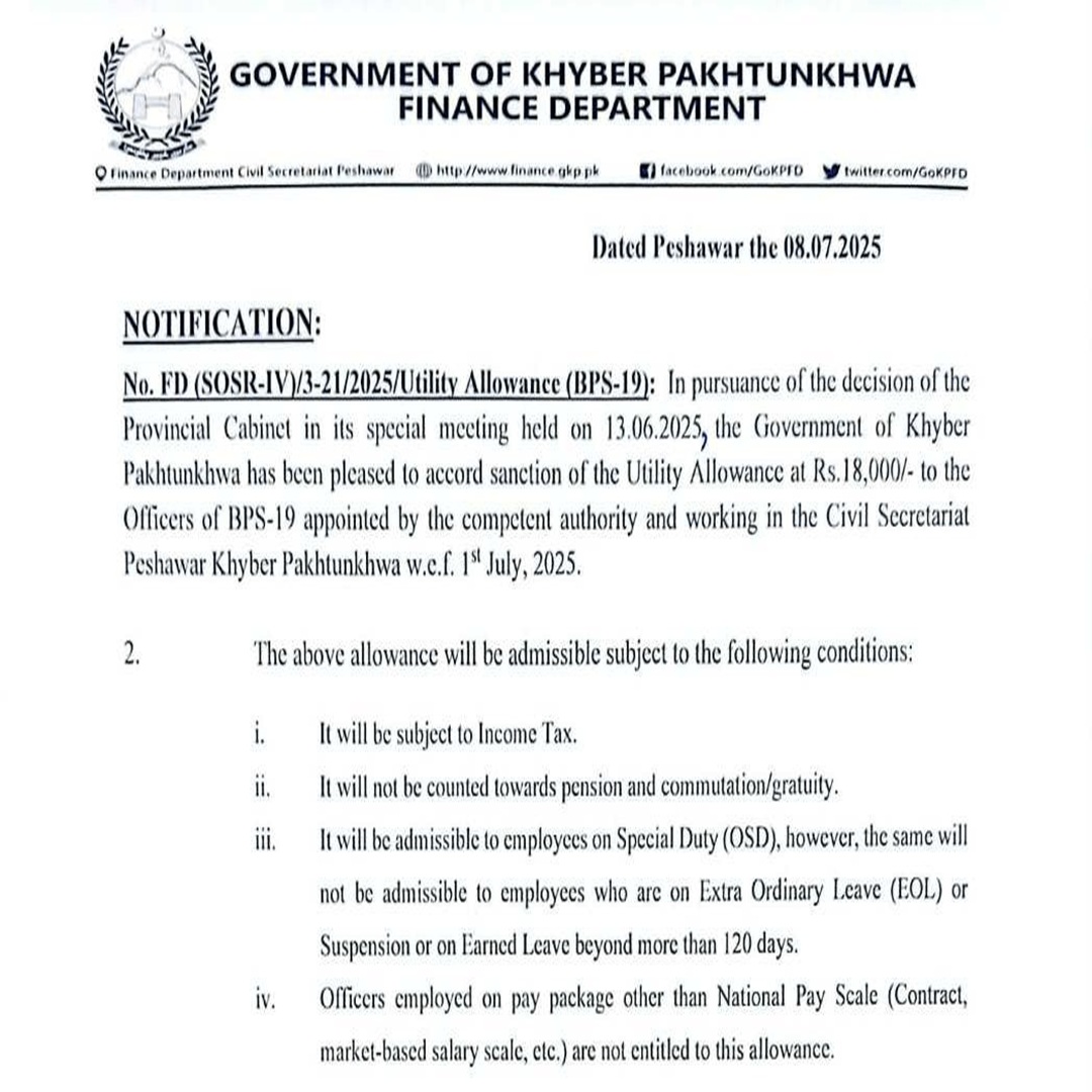 Notification of KPK
